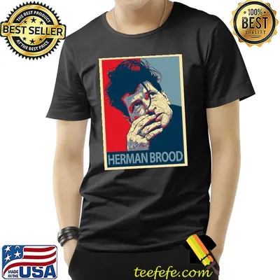 Graphic portrait herman brood hope classic shirt