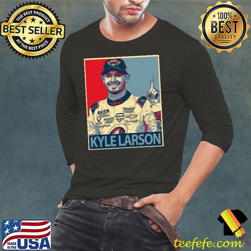 Graphic portrait kyle larson nascar classic s Long Sleeve Tee Graphic portrait kyle larson nascar classic s Long Sleeve Tee