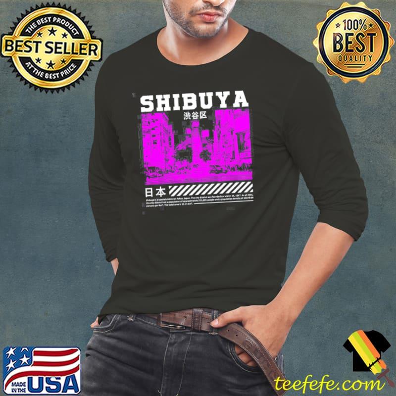 Grunge shibuya Japan retro lofI streetwear classic s Long Sleeve Tee Grunge shibuya Japan retro lofI streetwear classic s Long Sleeve Tee