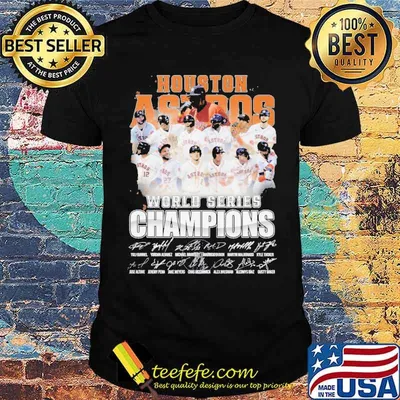 Houston Astros World Series Champions shirt