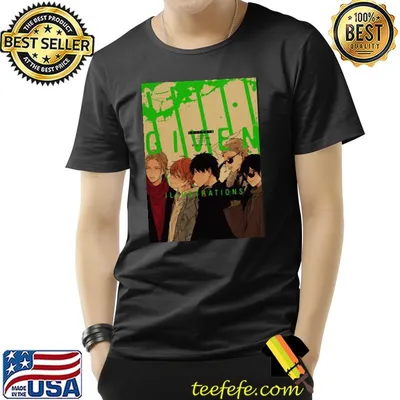 Illustrations given anime trending classic shirt