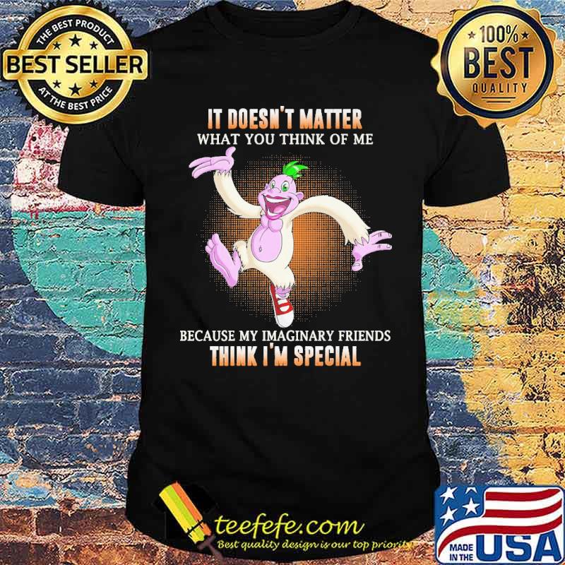IT Doens't Matter What You Think Of Me Because My Imaginary Friends Think I'm Special Shirt