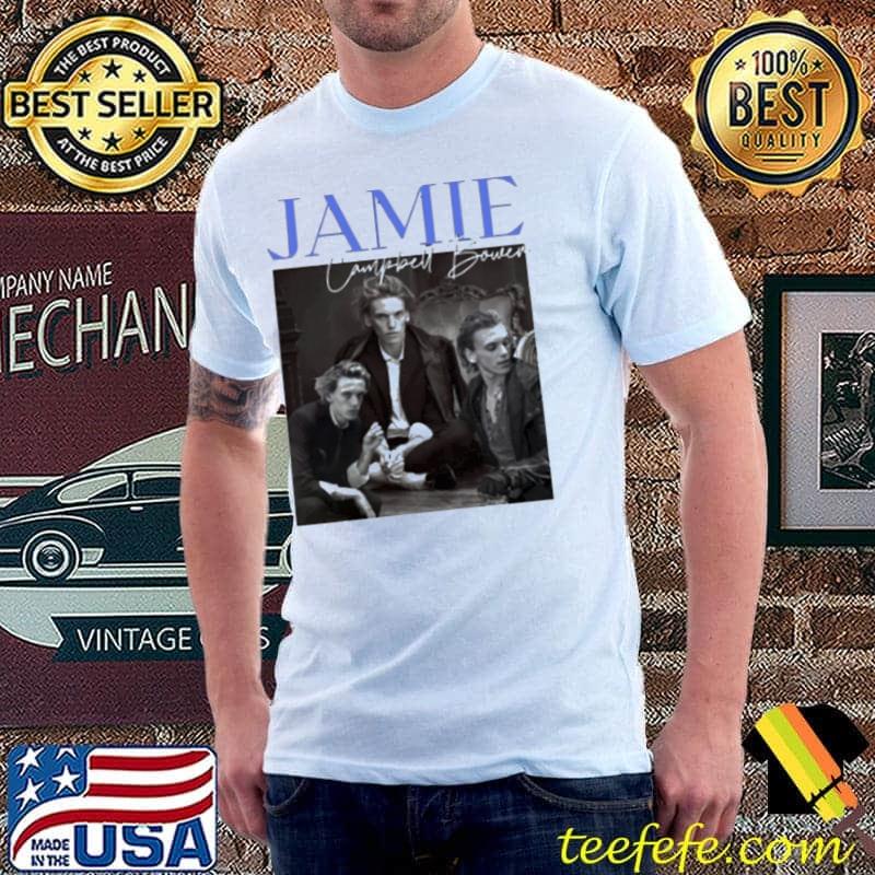 Jamie campbell bower retro homepage classic shirt