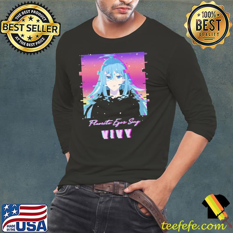 Japanese vaporwave vivy fluorite eye's song anime trending classic s Long Sleeve Tee Japanese vaporwave vivy fluorite eye's song anime trending classic s Long Sleeve Tee