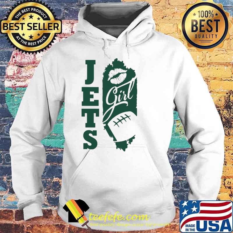 Jets Girl Lip Baseball Shirt Hoodie Jets Girl Lip Baseball Shirt Hoodie