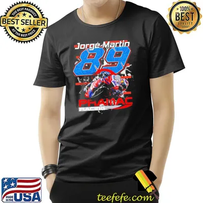 Jorge martin motogp 2022 new bike moto gp number 89 new bike classic shirt