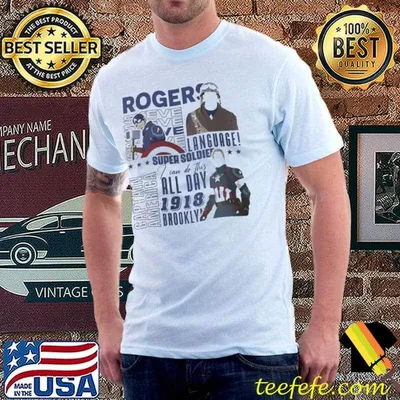 Language Marvel captain America shirt