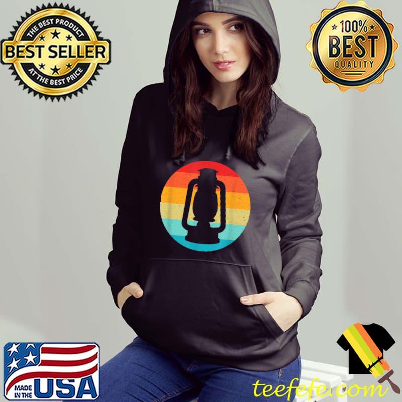 Lantern Silhouette Vintage Sunset 70s 80s Distressed T-Shirt Hoodie Lantern Silhouette Vintage Sunset 70s 80s Distressed T-Shirt Hoodie