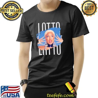 Latto photo with text blue trending classic shirt