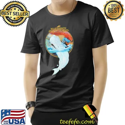 Leviathan American mastodon metal band classic shirt