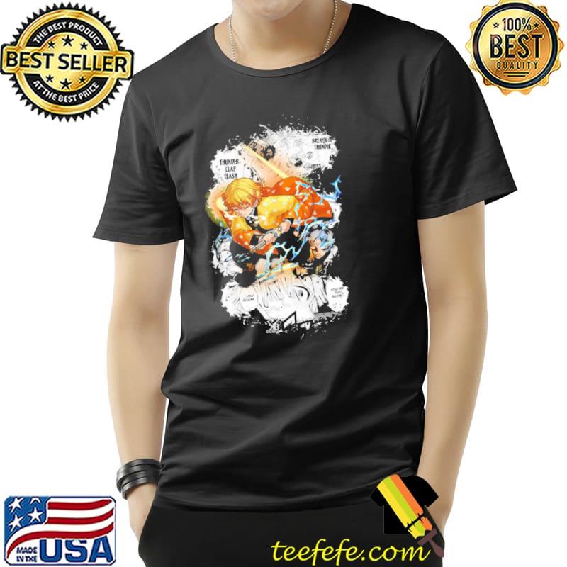Lightning demon killer zenitsu agatsuma classic shirt
