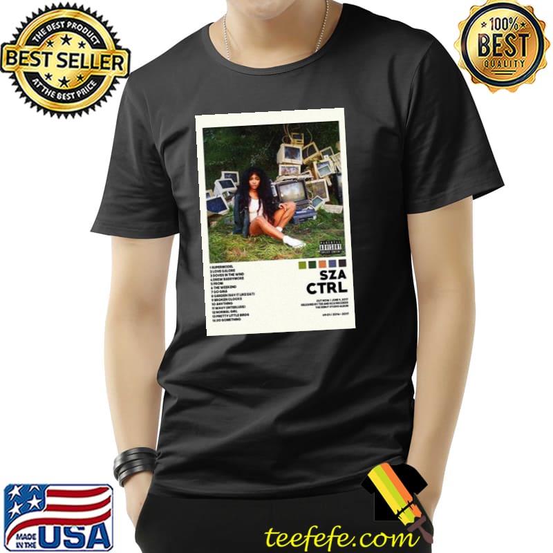 Love sza ctrl poster trending classic shirt Love sza ctrl poster trending classic shirt