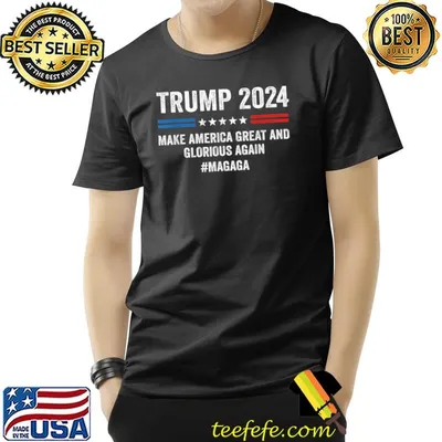 Magaga Trump 2024 Make America Great And Glorious Again Election T-Shirt