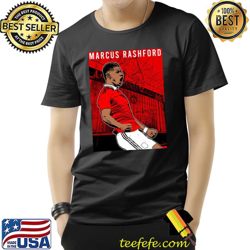 Marcus rashford mu fc red design classic shirt