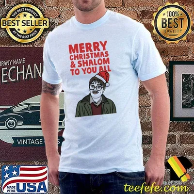 Merry christmas and shalom to you all shirt