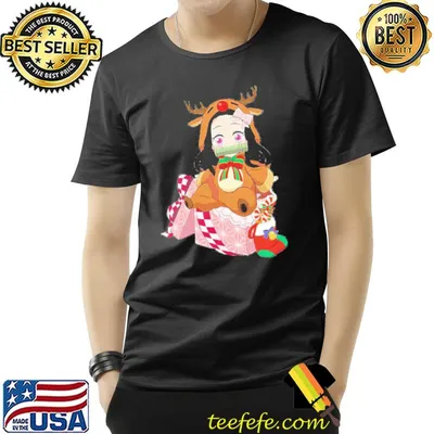 Merry christmas from nezuko kamado demon slayer classic shirt