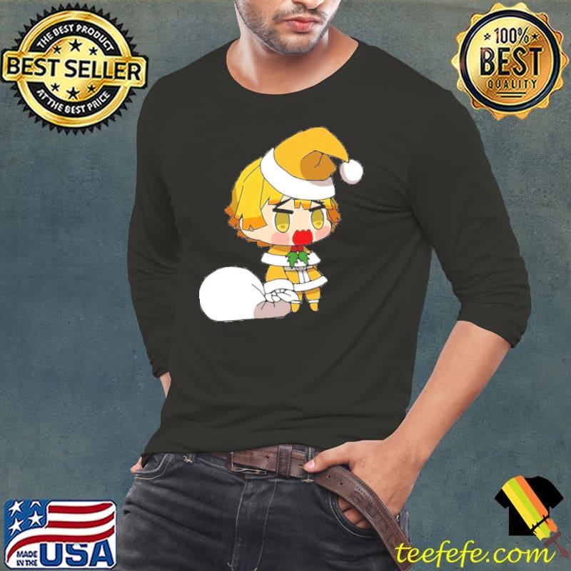 Merry christmas from zenitsu agatsuma demon slayer classic s Long Sleeve Tee Merry christmas from zenitsu agatsuma demon slayer classic s Long Sleeve Tee