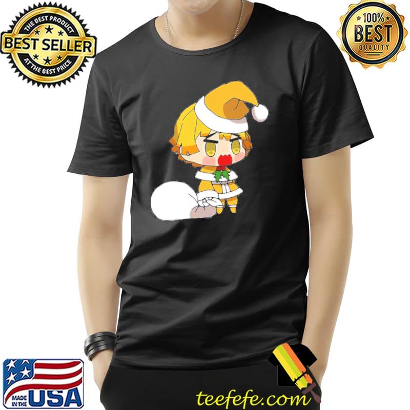 Merry christmas from zenitsu agatsuma demon slayer classic shirt