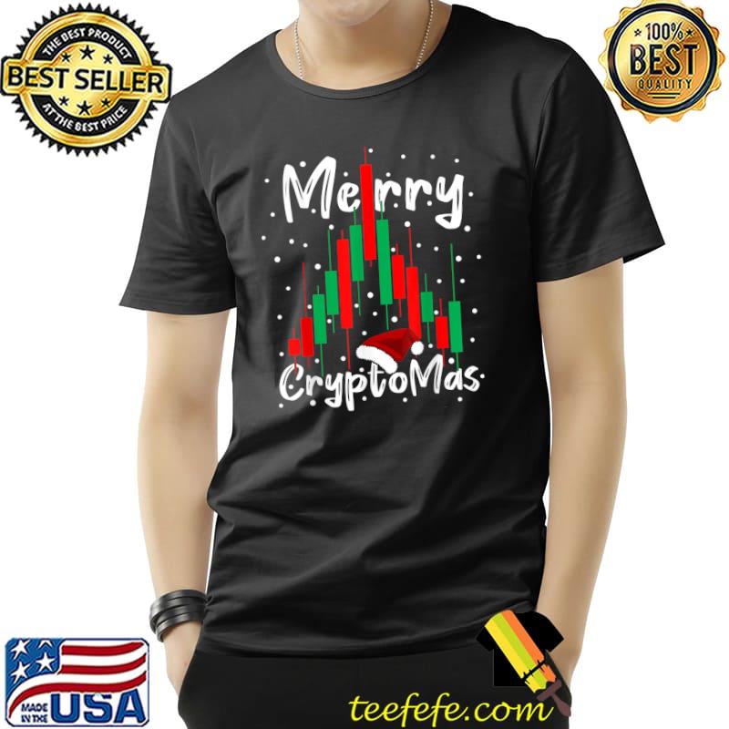 Merry CryptoMas Santa Hat Candlestick Trading Stock Day Trader Broker T-Shirt Merry CryptoMas Santa Hat Candlestick Trading Stock Day Trader Broker T-Shirt