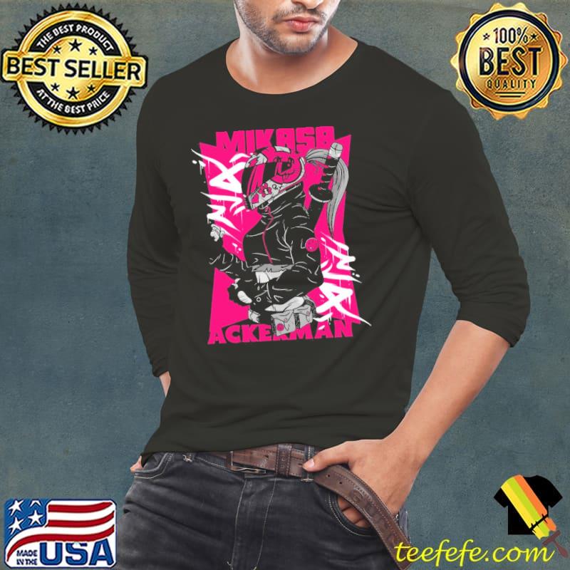 Mikasa ackerman bleach swordswomanfighter classic s Long Sleeve Tee Mikasa ackerman bleach swordswomanfighter classic s Long Sleeve Tee