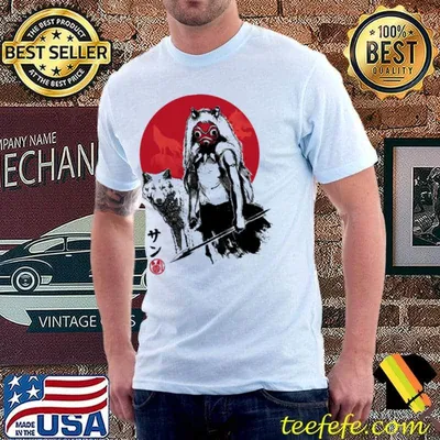 More san princess mononoke anime art classic shirt
