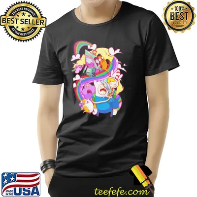 My hero art adventure time classic shirt