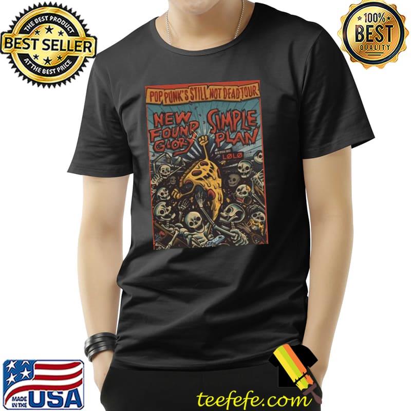 New found glory simple plan 2 retro vintage trending classic shirt