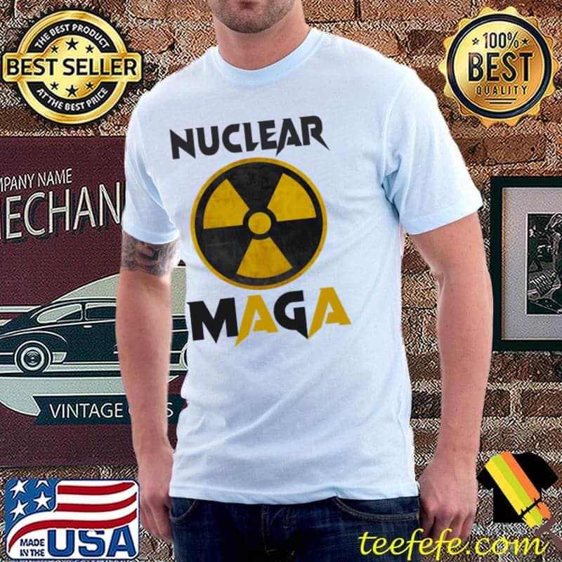 Nuclear maga save America vote them out albert einstein antI republican shirt