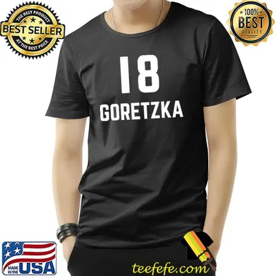 Number 18 Football player leon goretzka classic shirt