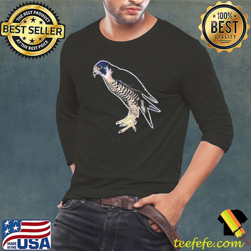 Peregrine falcon colored digital art trending s Long Sleeve Tee Peregrine falcon colored digital art trending s Long Sleeve Tee