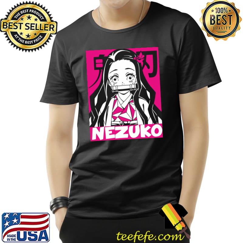 Pink design demon slayer nezuko classic shirt