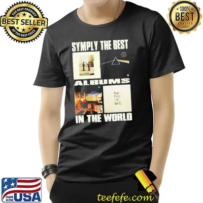 Pink Floyd simply the best albums in the world classic shirt