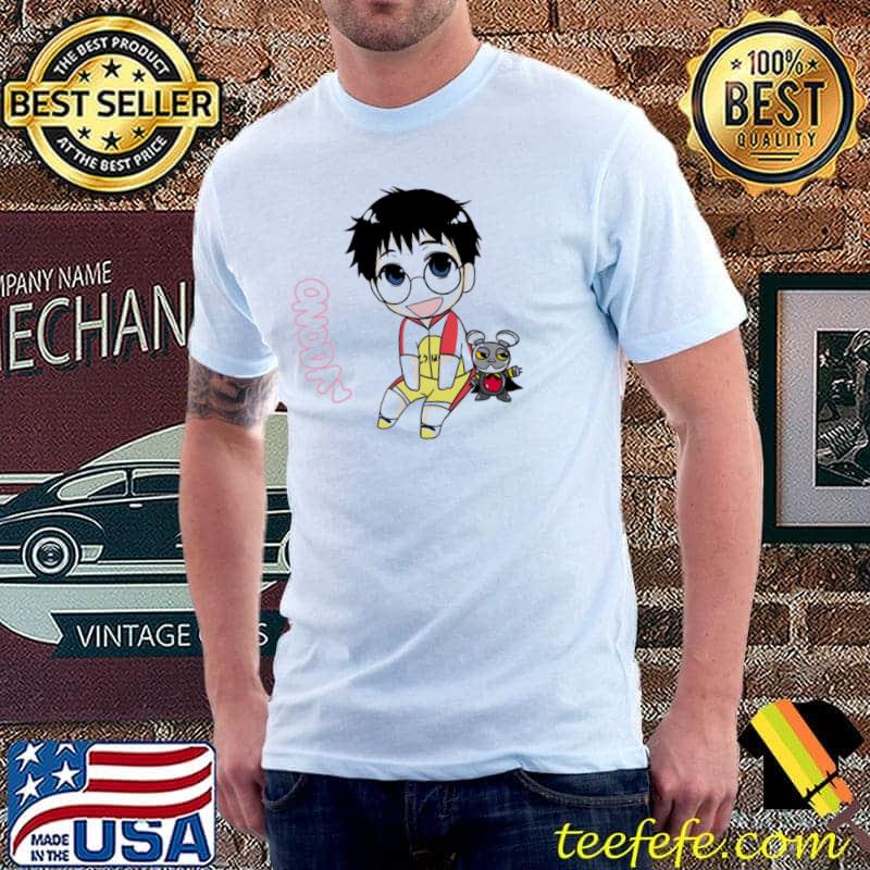 Pink yowapeda onoda yowamushI pedal classic shirt