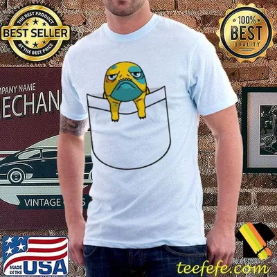 Pocket bait the glow toad from the dragon prince shirt