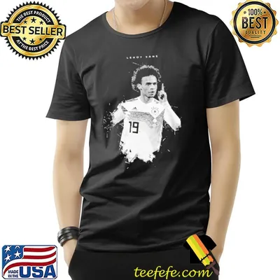 Portrait Football leroy sane art classic shirt