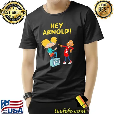 Radio design hey arnold classic shirt