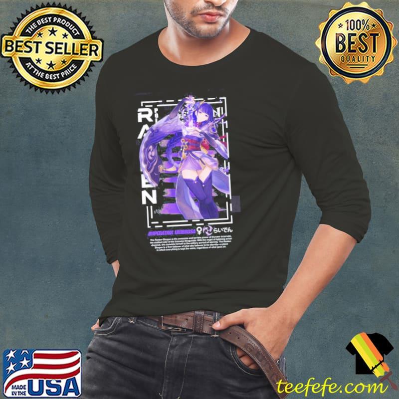 Raiden shogun genshin impact aesthetic classic s Long Sleeve Tee Raiden shogun genshin impact aesthetic classic s Long Sleeve Tee