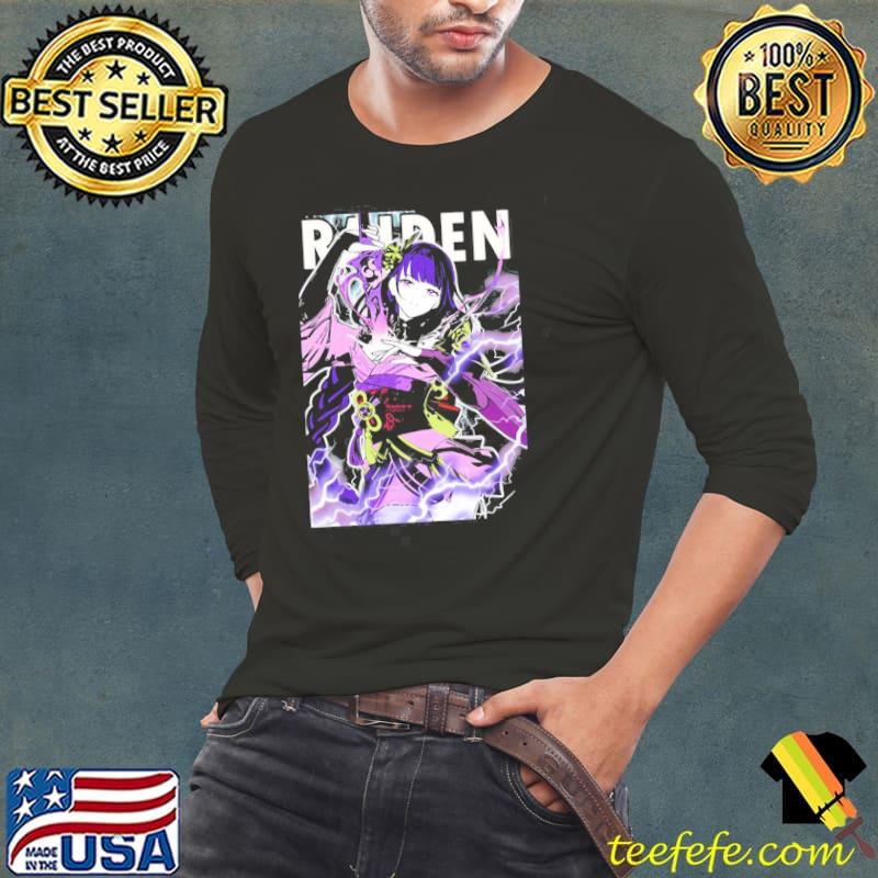 Raiden shogun genshin impact fan made classic s Long Sleeve Tee Raiden shogun genshin impact fan made classic s Long Sleeve Tee