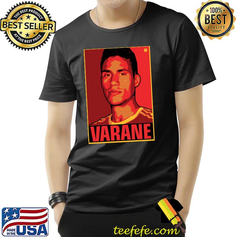 Red portrait raphael varane mu classic shirt Red portrait raphael varane mu classic shirt