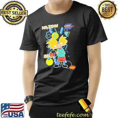 Retro 8os cartoon hey arnold classic shirt