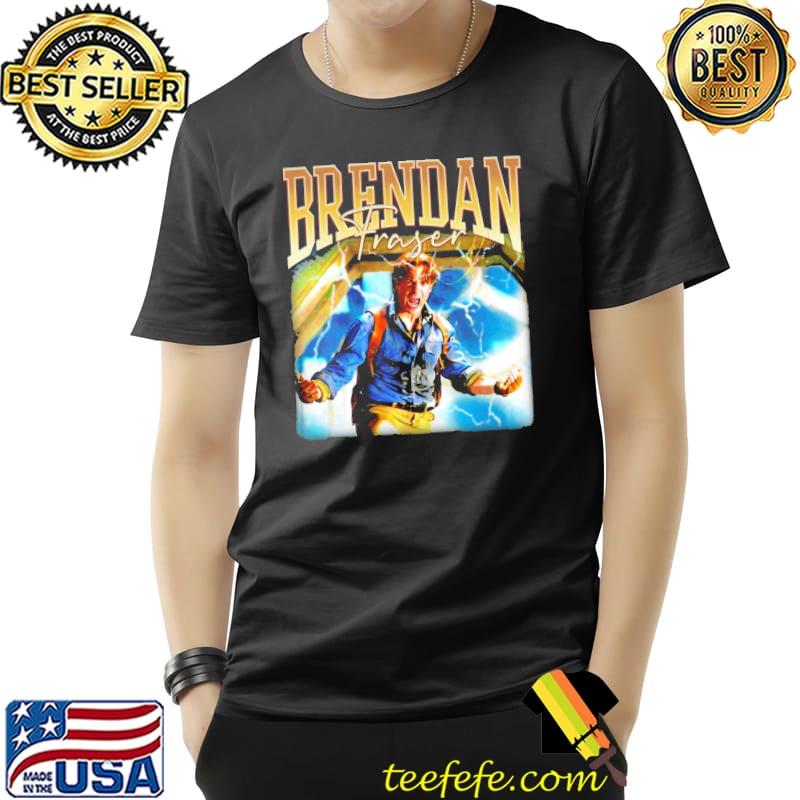 Retro brendan fraser the legend portrait classic shirt
