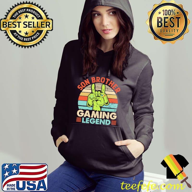 Retro son brother gaming legend classic s Hoodie Retro son brother gaming legend classic s Hoodie
