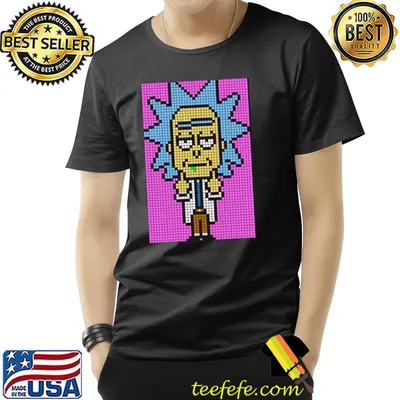 Rick pixel art trending classic shirt