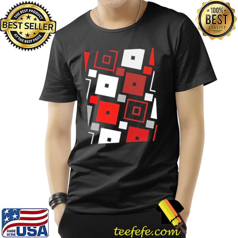 Roblox game red white art trending classic shirt