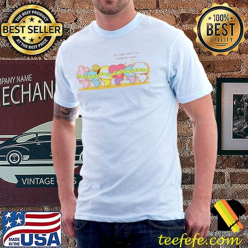 Run bts frog fold cute and funny bts bt21 character mininI classic shirt