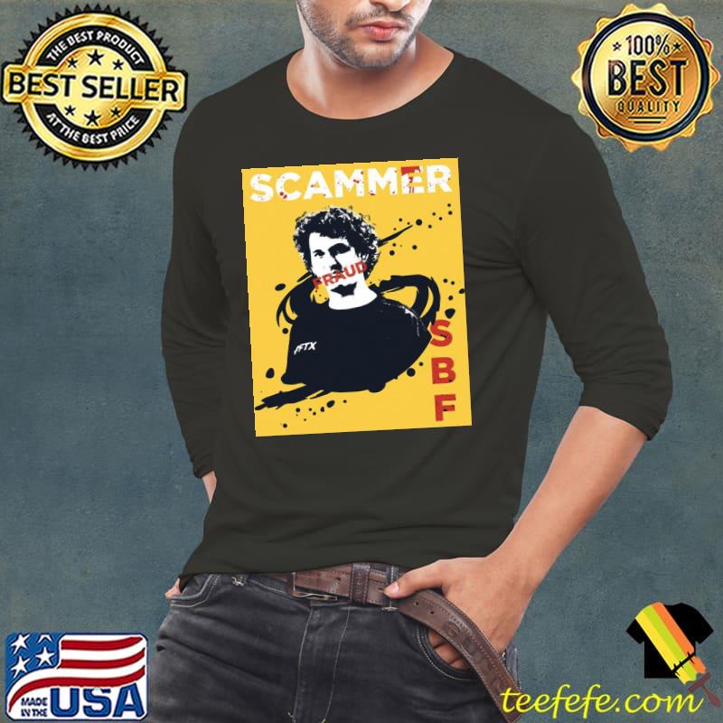 Sbf scammer sam bankman fraud painting classic s Long Sleeve Tee Sbf scammer sam bankman fraud painting classic s Long Sleeve Tee