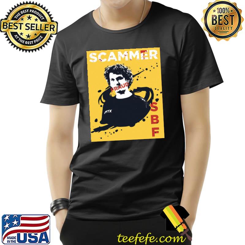 Sbf scammer sam bankman fraud painting classic shirt