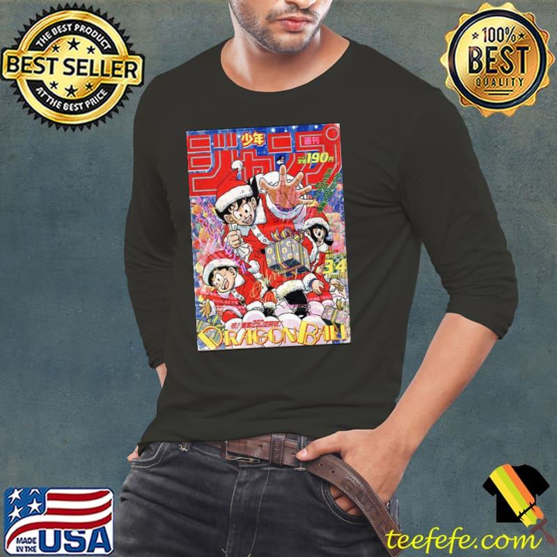 Shonen jump dragon ball z christmas trending s Long Sleeve Tee Shonen jump dragon ball z christmas trending s Long Sleeve Tee