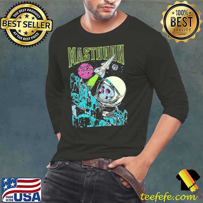 Skeleton in space mastodon classic s Long Sleeve Tee Skeleton in space mastodon classic s Long Sleeve Tee