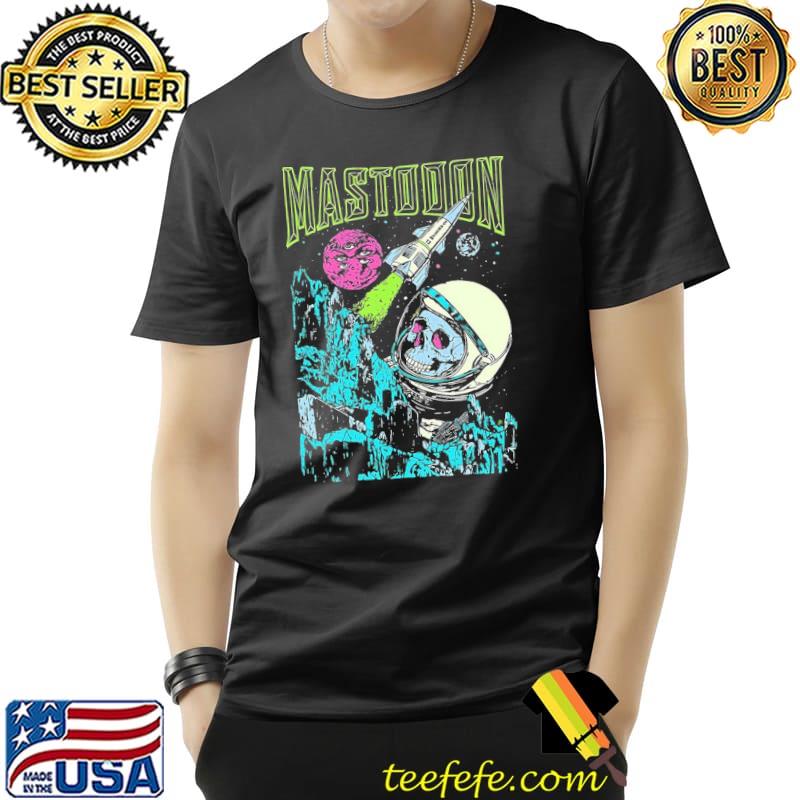Skeleton in space mastodon classic shirt